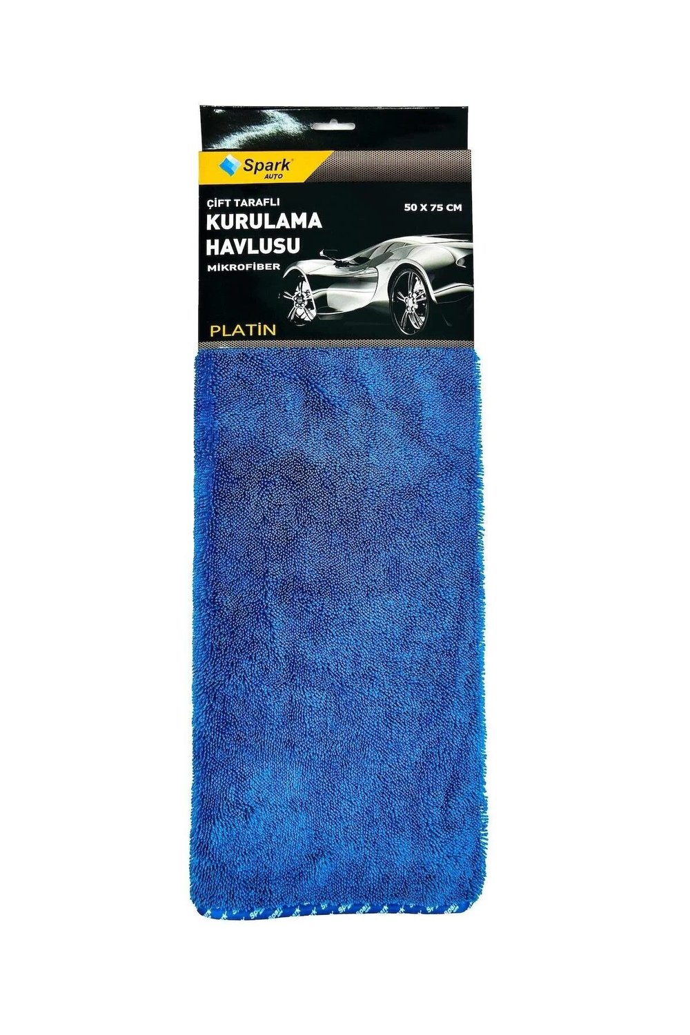 Spark Platin Mikrofiber Oto Kurulama Bezi 50x75 cm