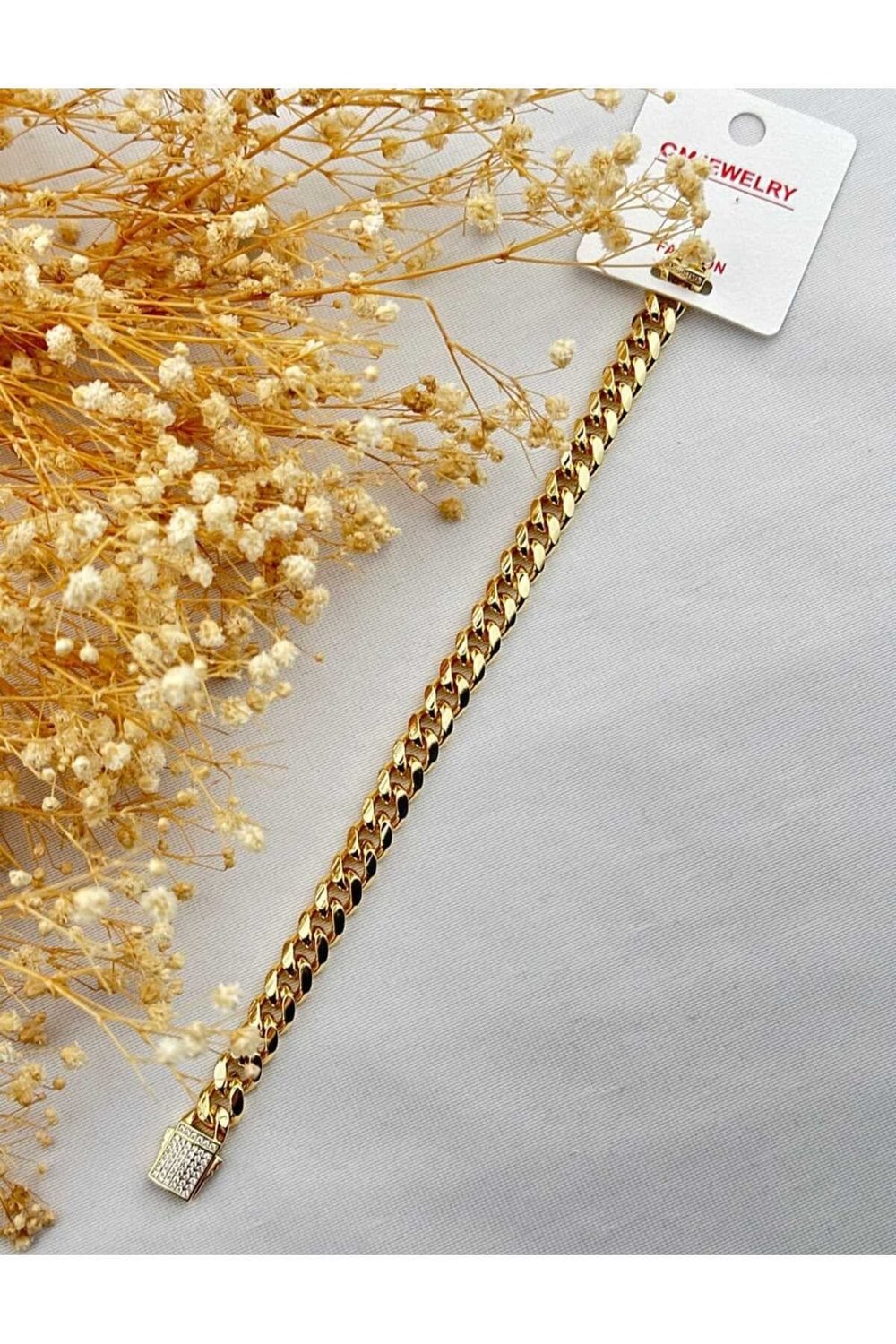 14K Gurme Xupink Çelik Kadın Bileklik