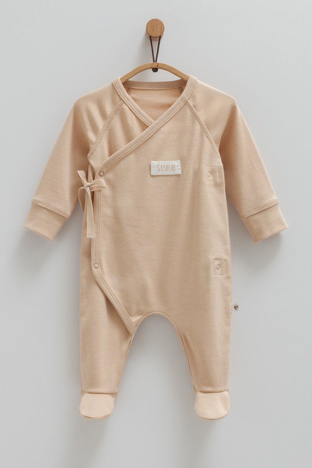 KIZ BEBEK TULUM %100 PAMUK YANDAN ÇITÇITLI (0-1 , 1-3 AY PATİKLİ - 3-6 AY PATİKSİZ)