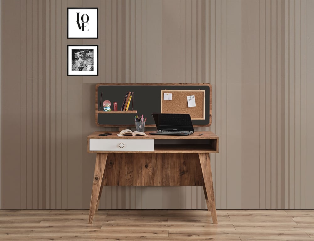 Smart Çalışma Masası fonlu (Atlantic Çam)  - 120