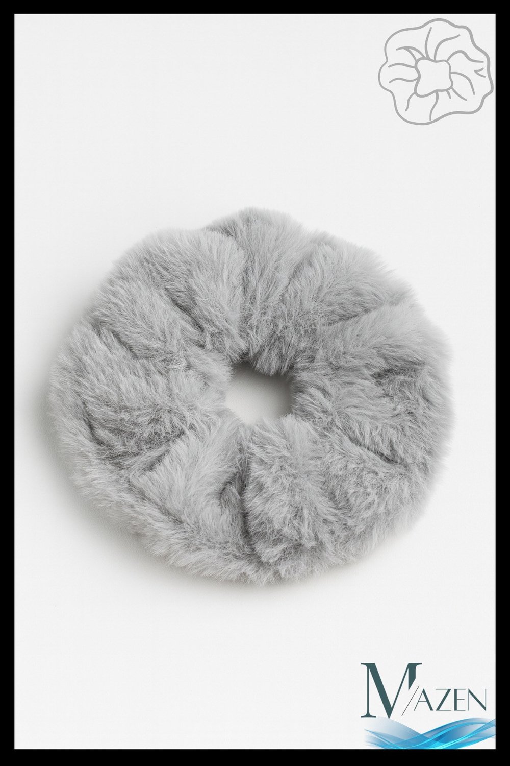 Peluş Lastik Toka | Yumuşak Kadife Görünümlü | Kadın Saç Aksesuarı | Scrunchie