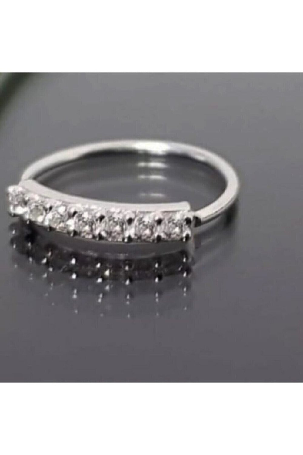 Si&si Accessories 925 Ayar Gümüş Tam Tur Zirkon Taşlı Hızma