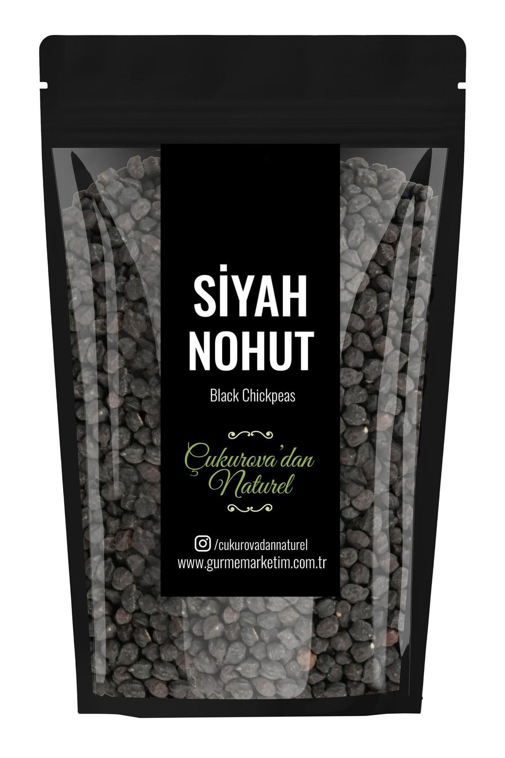 Organik Glutensiz Siyah Nohut 500 gr
