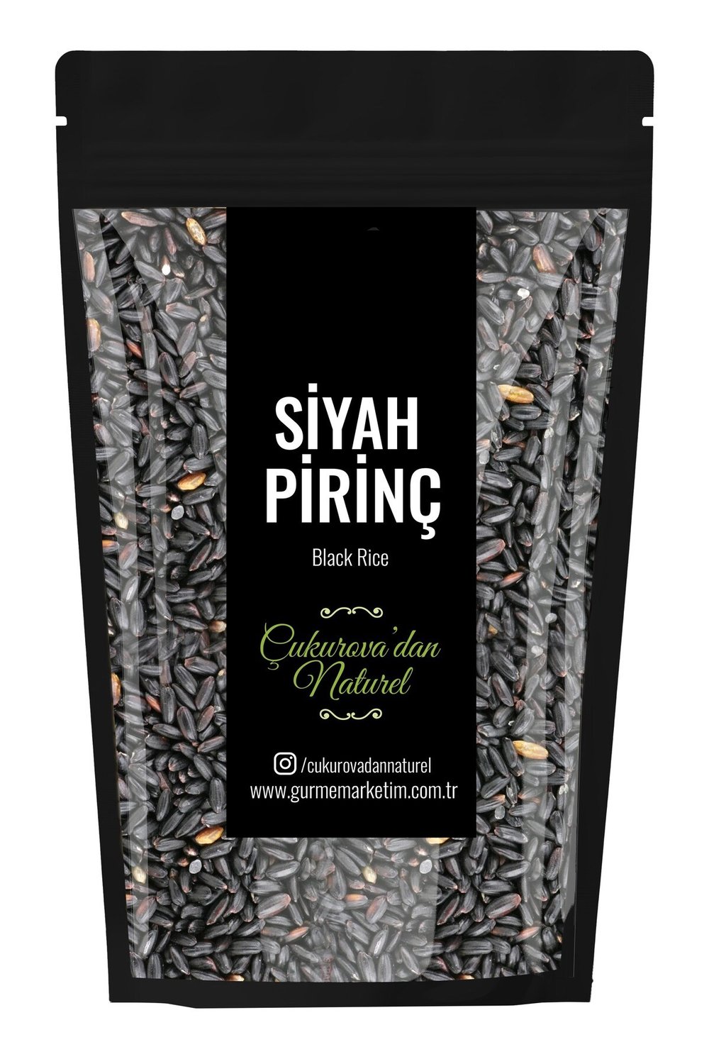 Organik Glutensiz Siyah Pirinç 500 Gr