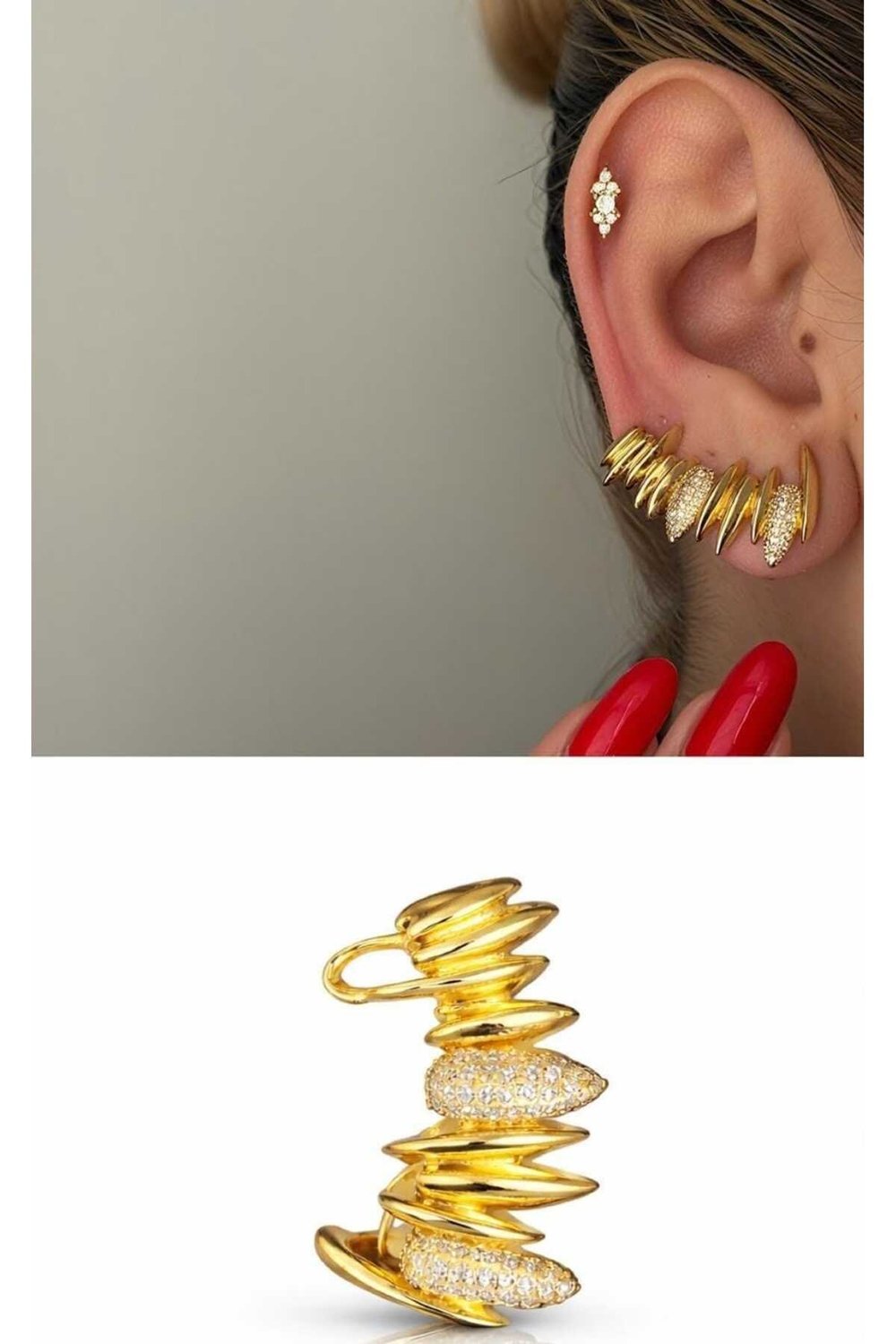 Gold Seria Earcuff
