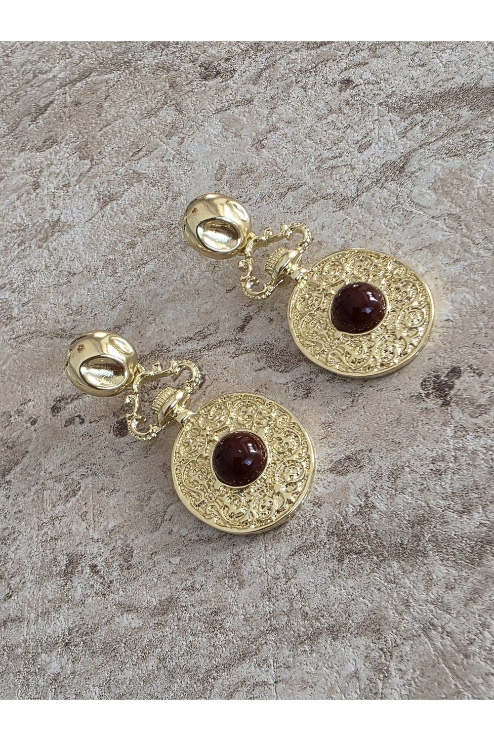 Gold Solstie Küpe
