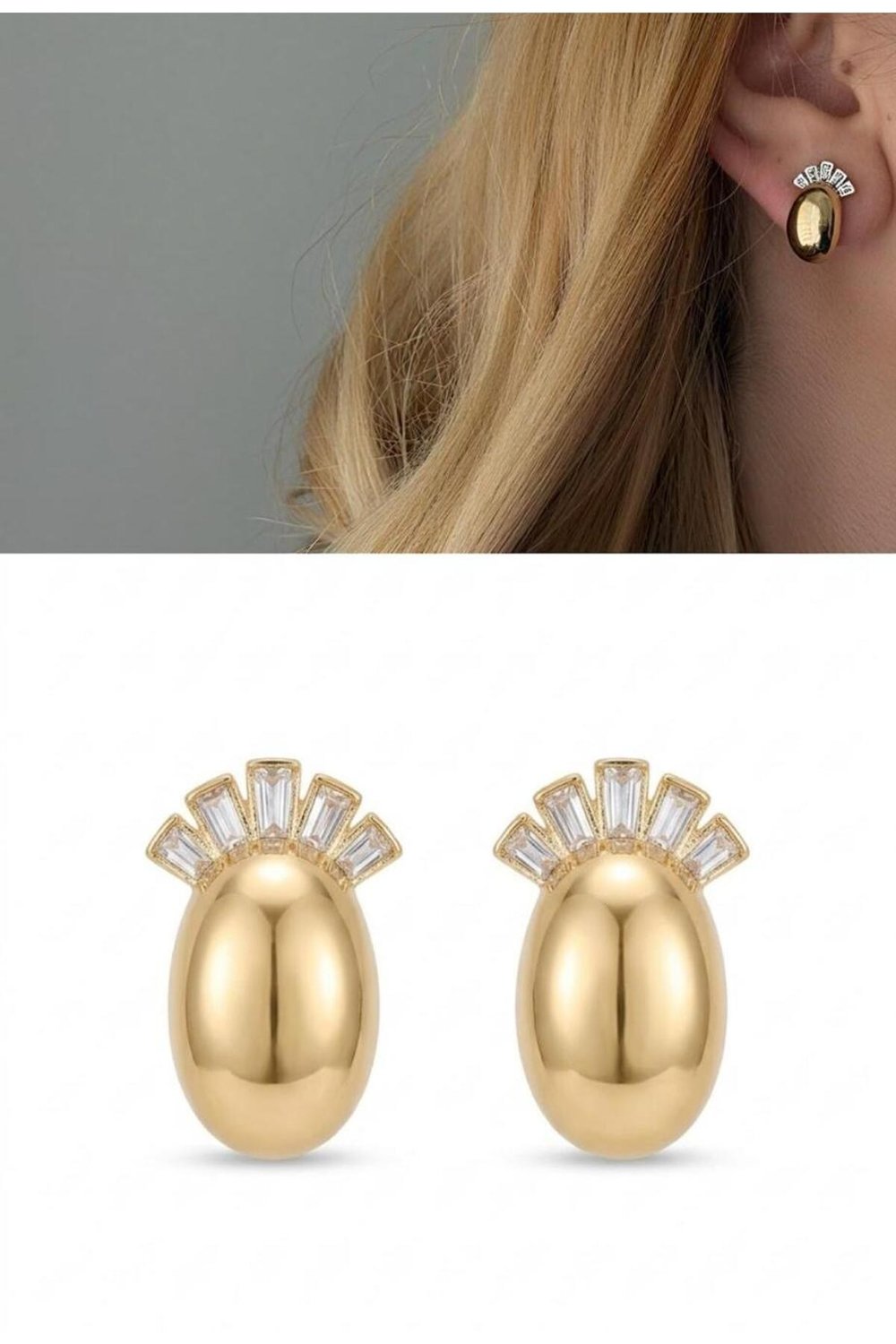 Gold Wenns Küpe