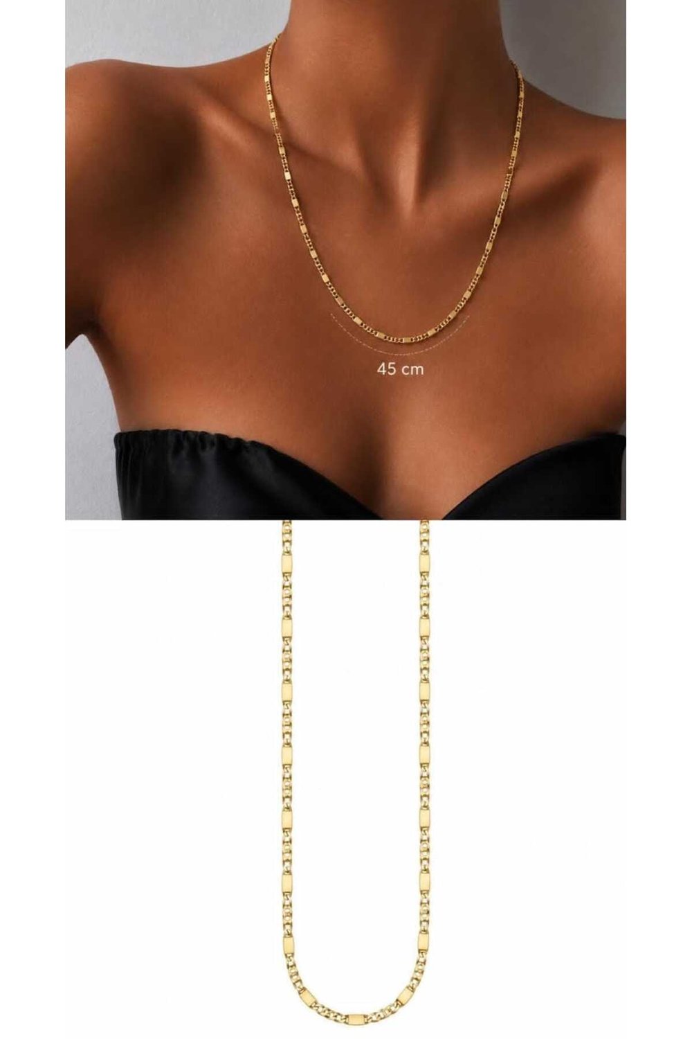 Gold Zincir Kolye