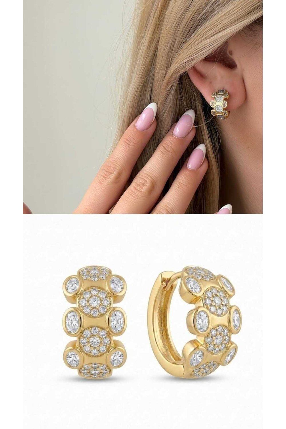 Özel Sei Lunn Gold Küpe