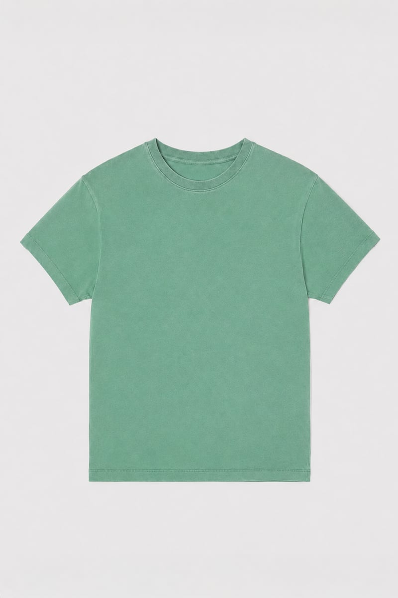 199X YIKAMALI BABY TEE | YEŞİL
