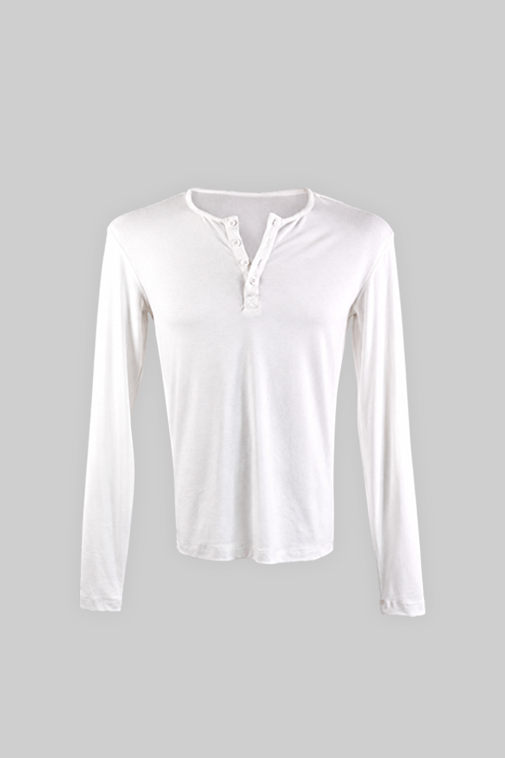 MS Henley Long Sleeve | Ekru