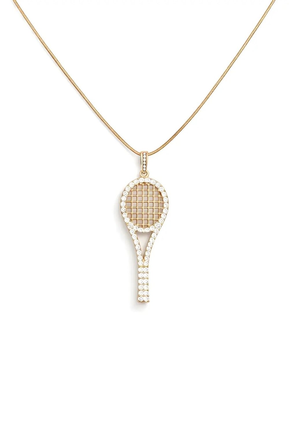 Ace Raket Gold Kolye