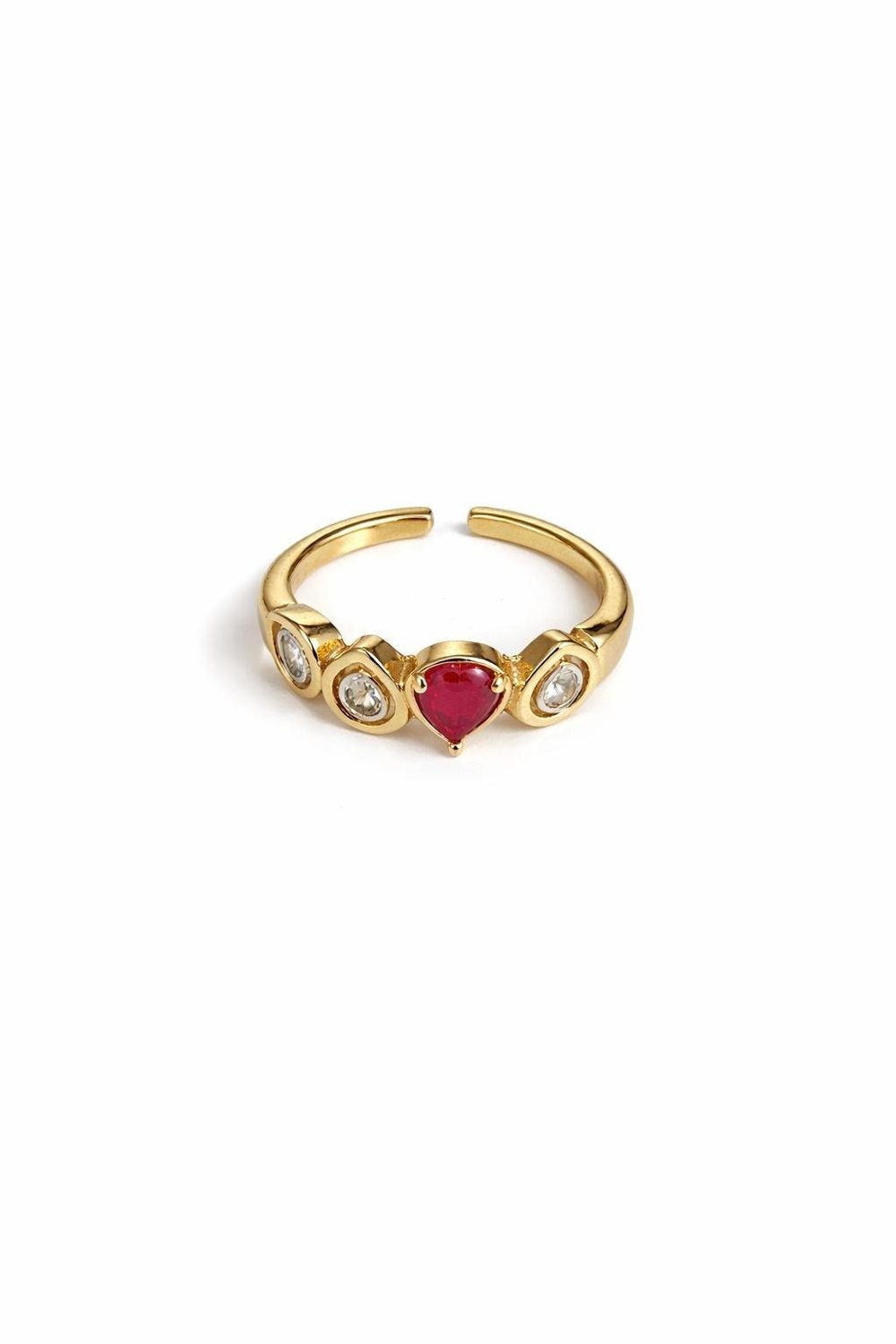 Infinity Drop Ruby Yüzük 3574