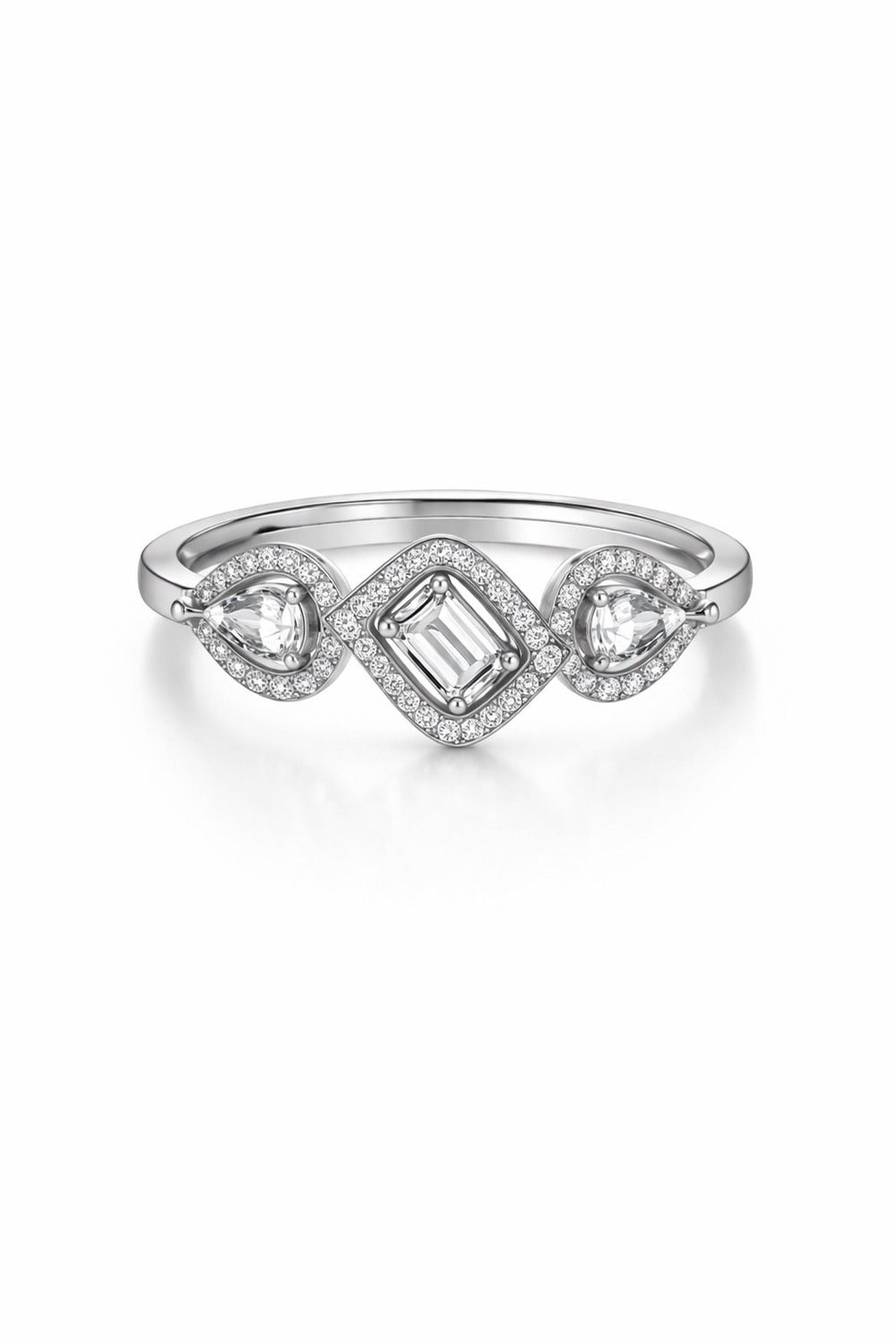 Infinity Drop Silver Yüzük 3575