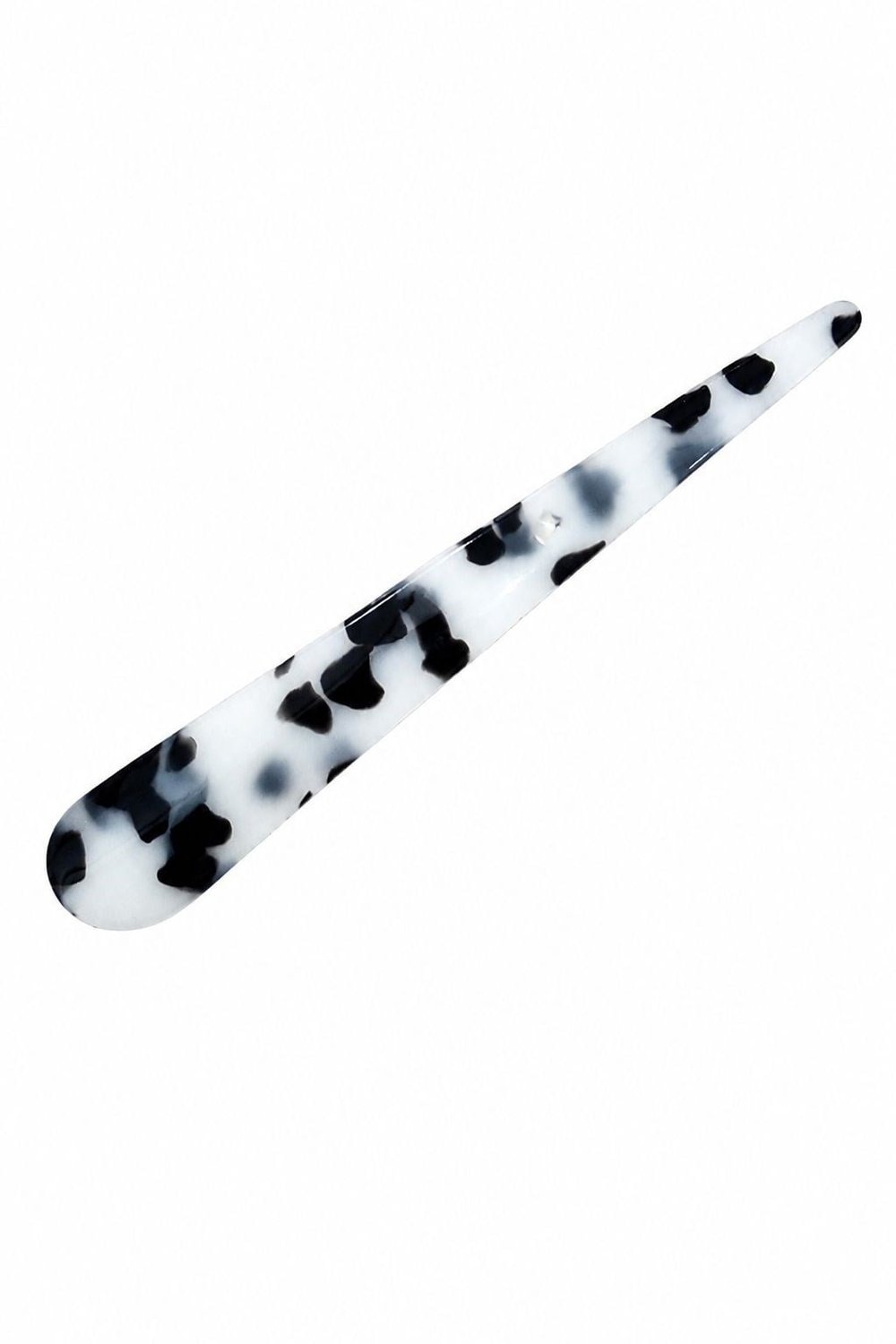 Leopar Kemik Saç Tokası