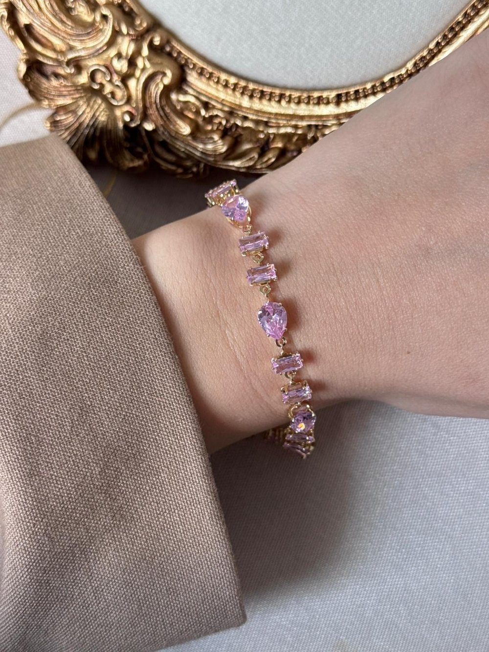 Özel Seri Aurora Pink Bileklik 4262