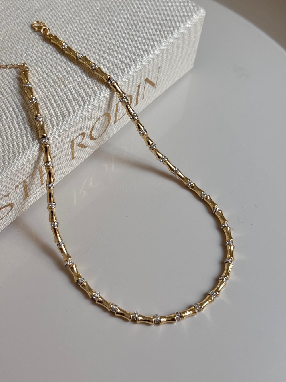 Özel Seri Gold Kemik Kolye