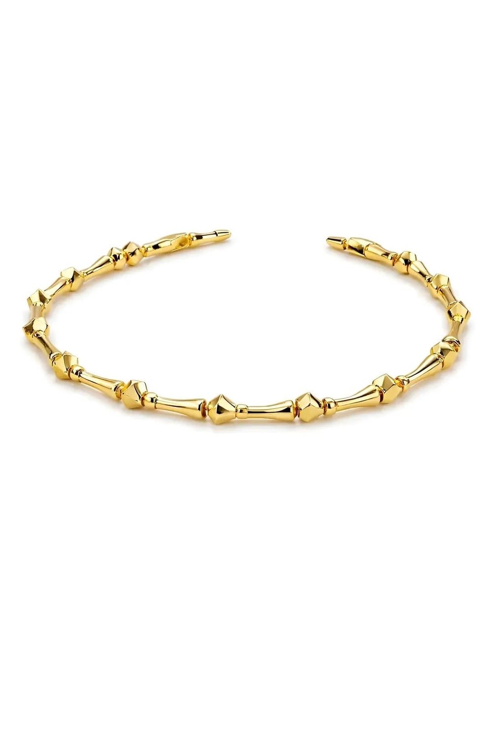 Özel Seri Kemik Gold Bileklik
