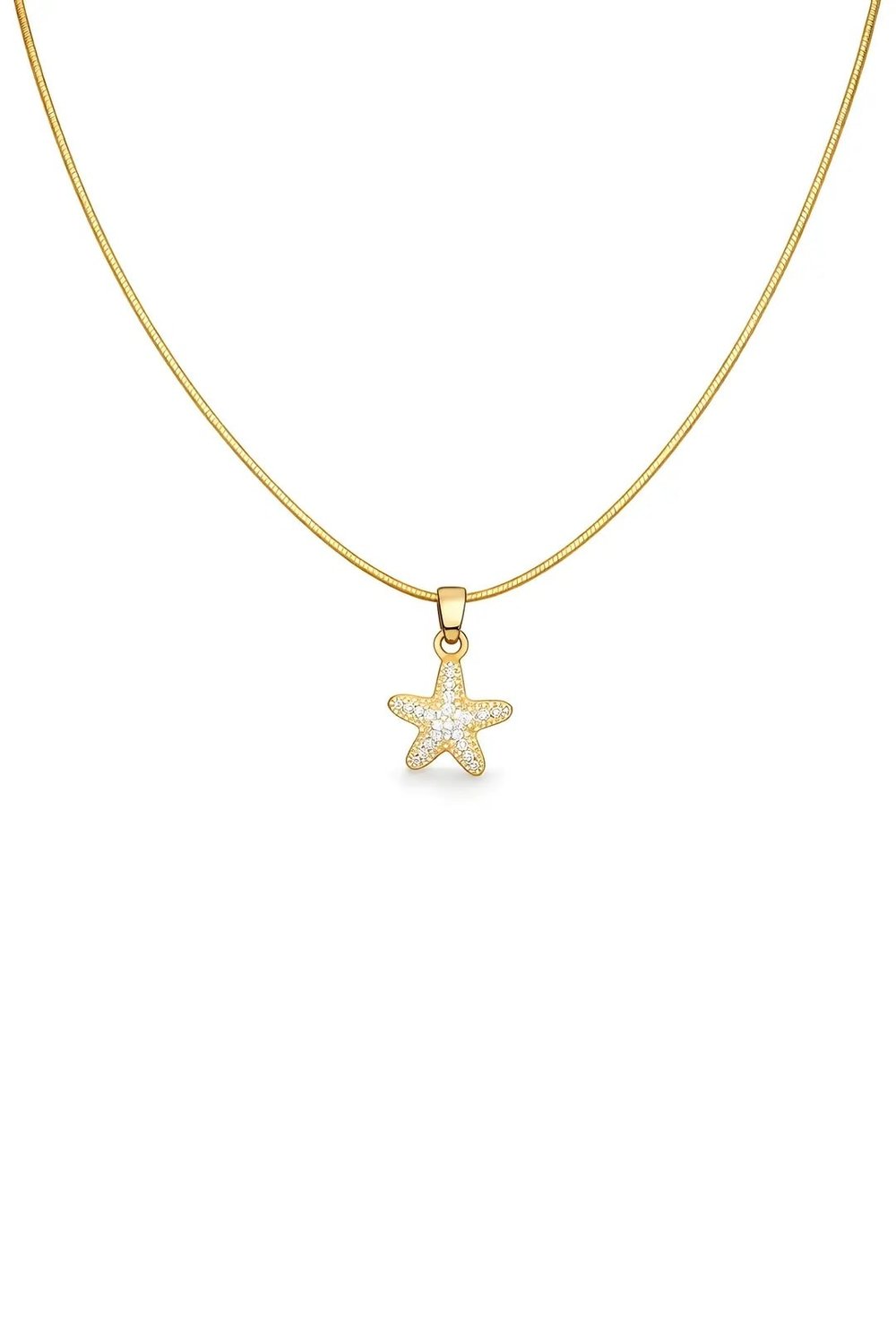 Starfish Gold Kolye 3887