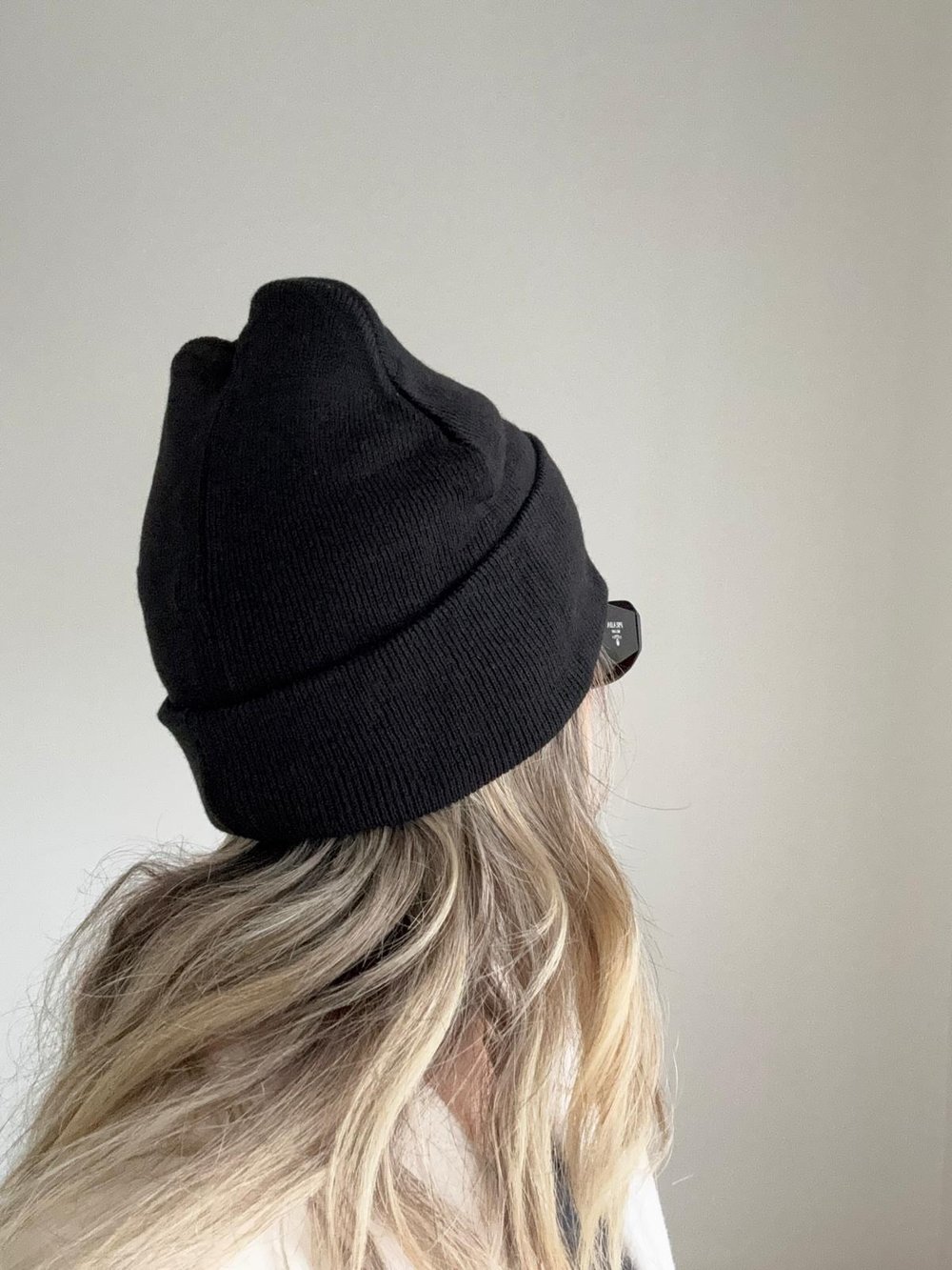 Yumuşak Pinterest Bere Siyah 4066