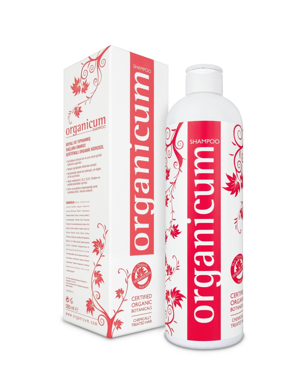 Boyalı ve Yıpranmış Saçlar İçin Onarıcı Organik Şampuan 350 ML
