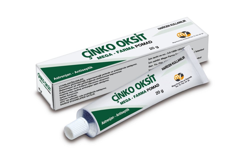 Çinko Oksit Cilt Bakım Kremi