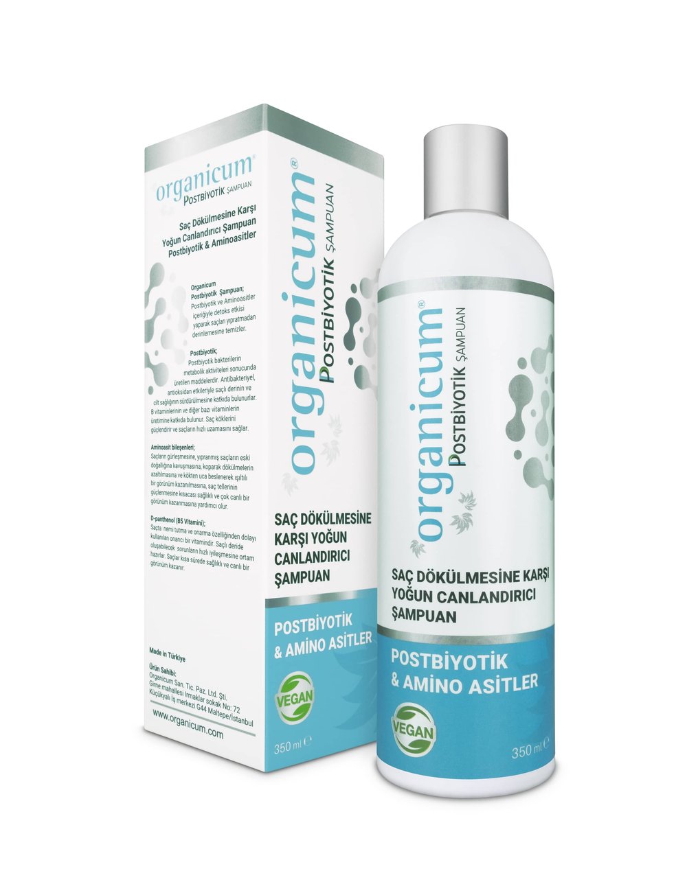Dökülme Karşıtı Postbiyotik Şampuan 350 ML