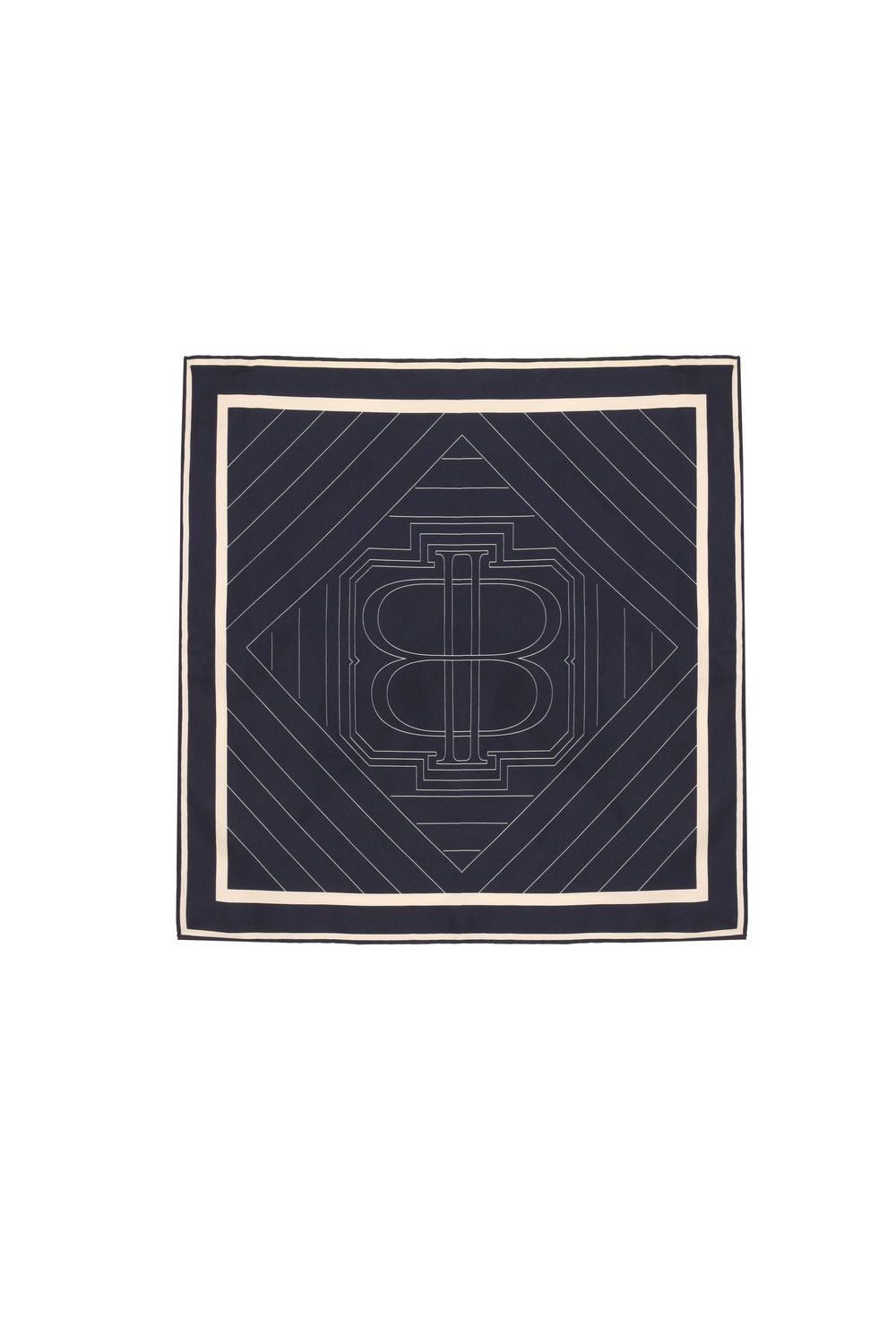 Monogram Silk Scarf