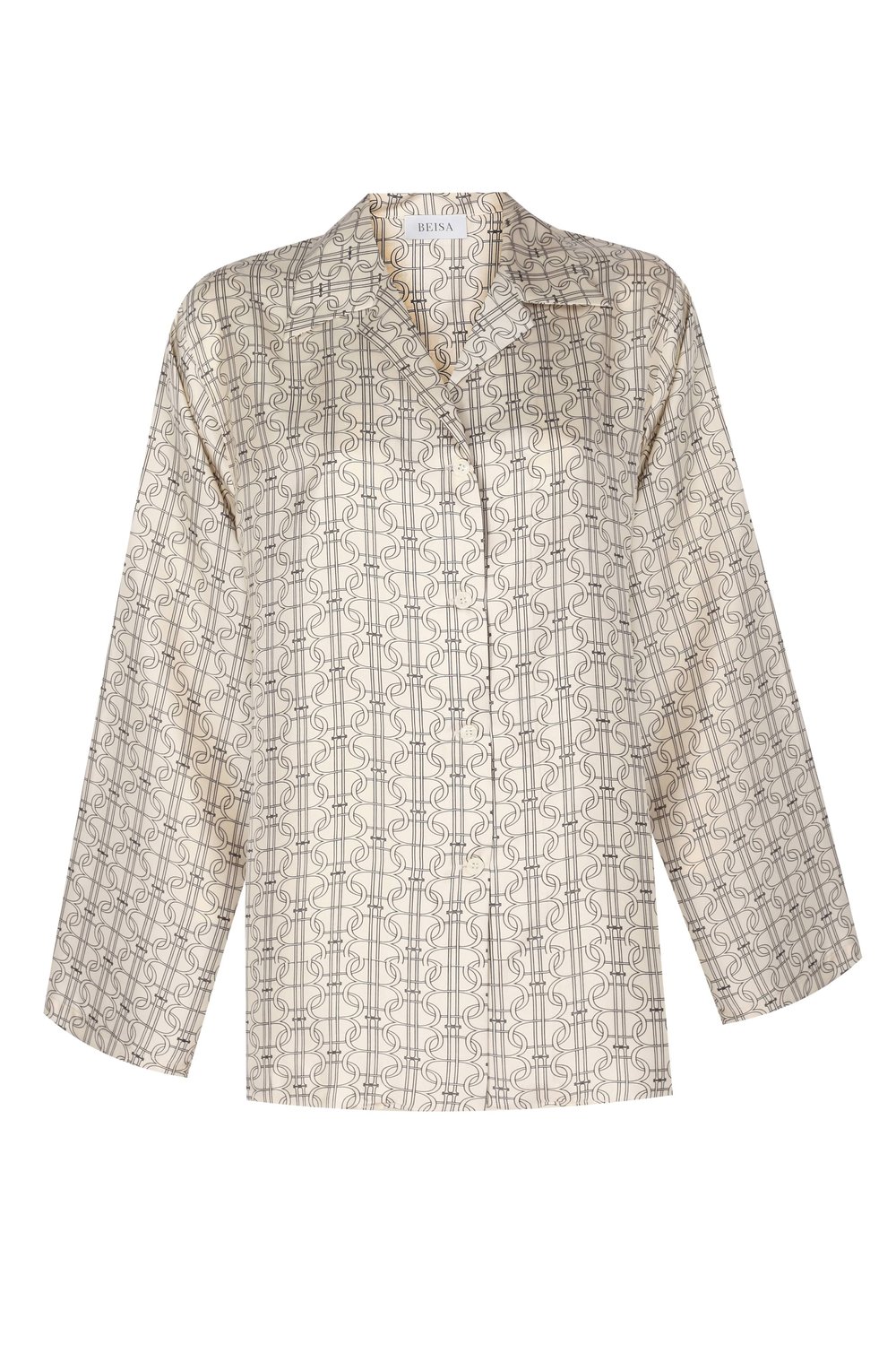 Monogram Silk Shirt