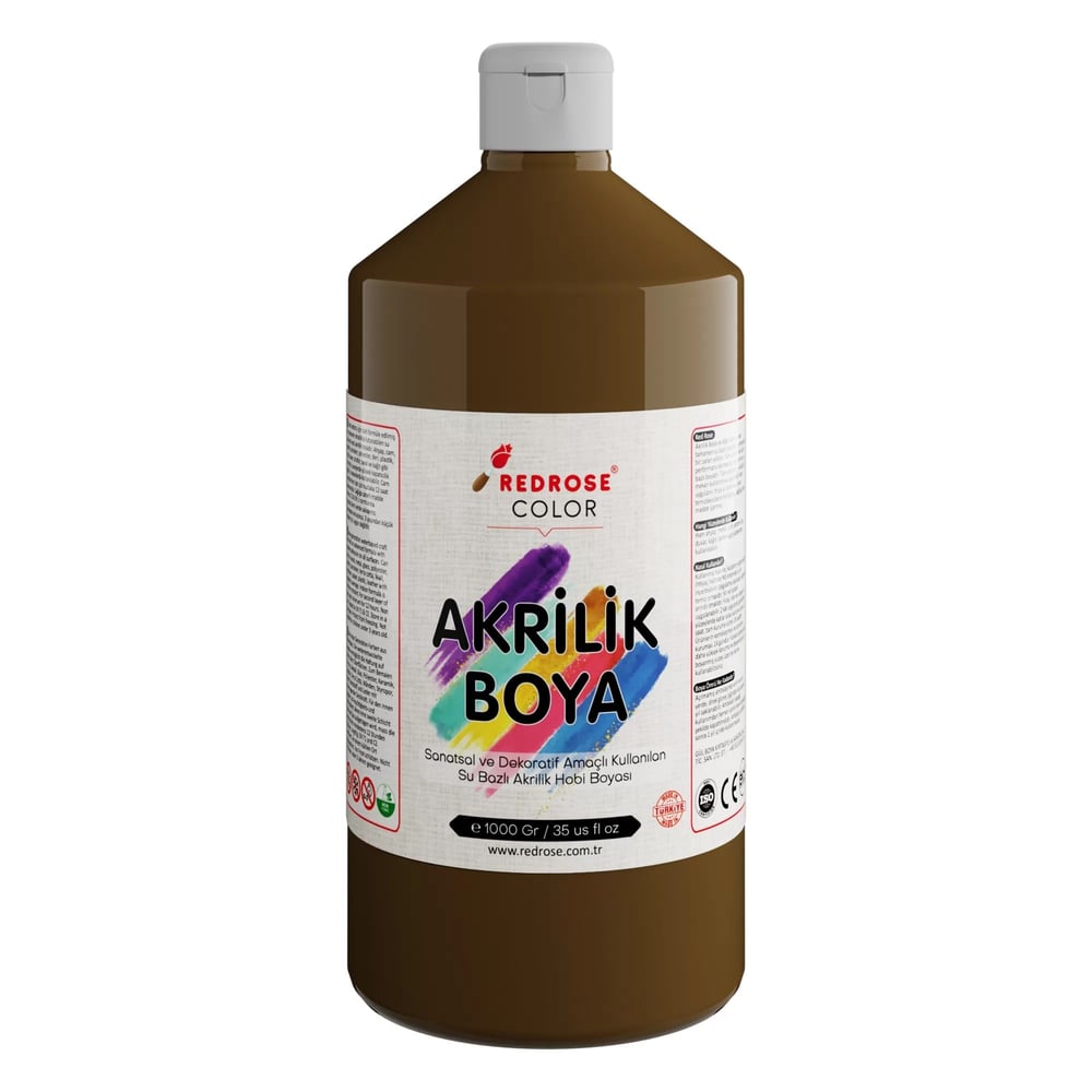 Açık Kahverengi Akrilik Boya 1000gr
