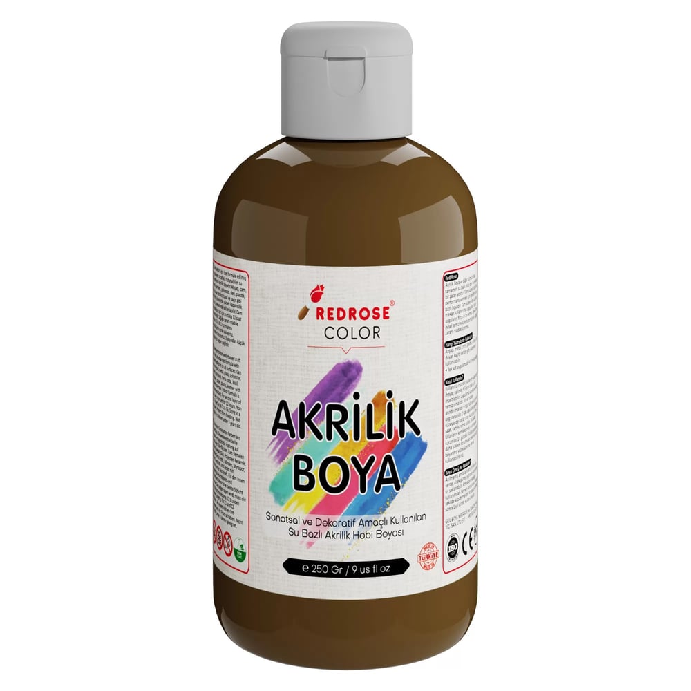 Açık Kahverengi Akrilik Boya 250gr