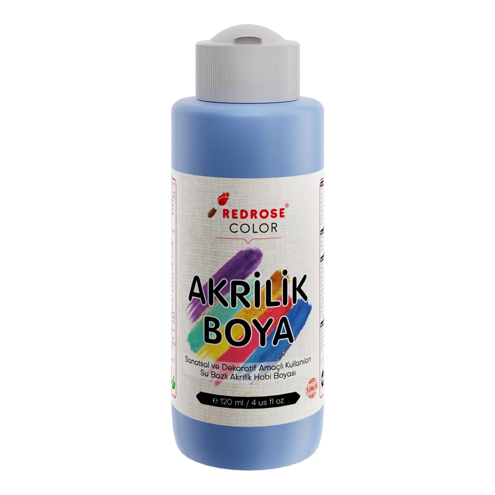 Açık Mavi Akrilik Boya 120ml