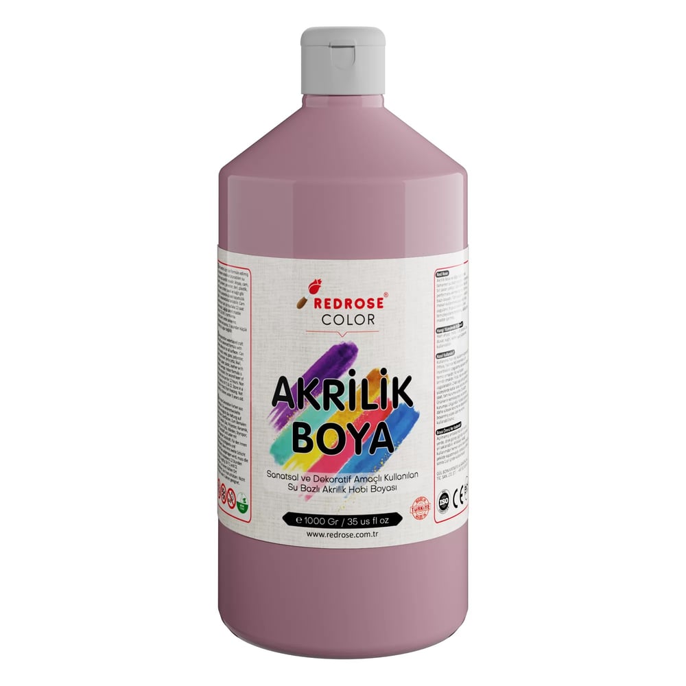 Açık Pembe Akrilik Boya 1000gr