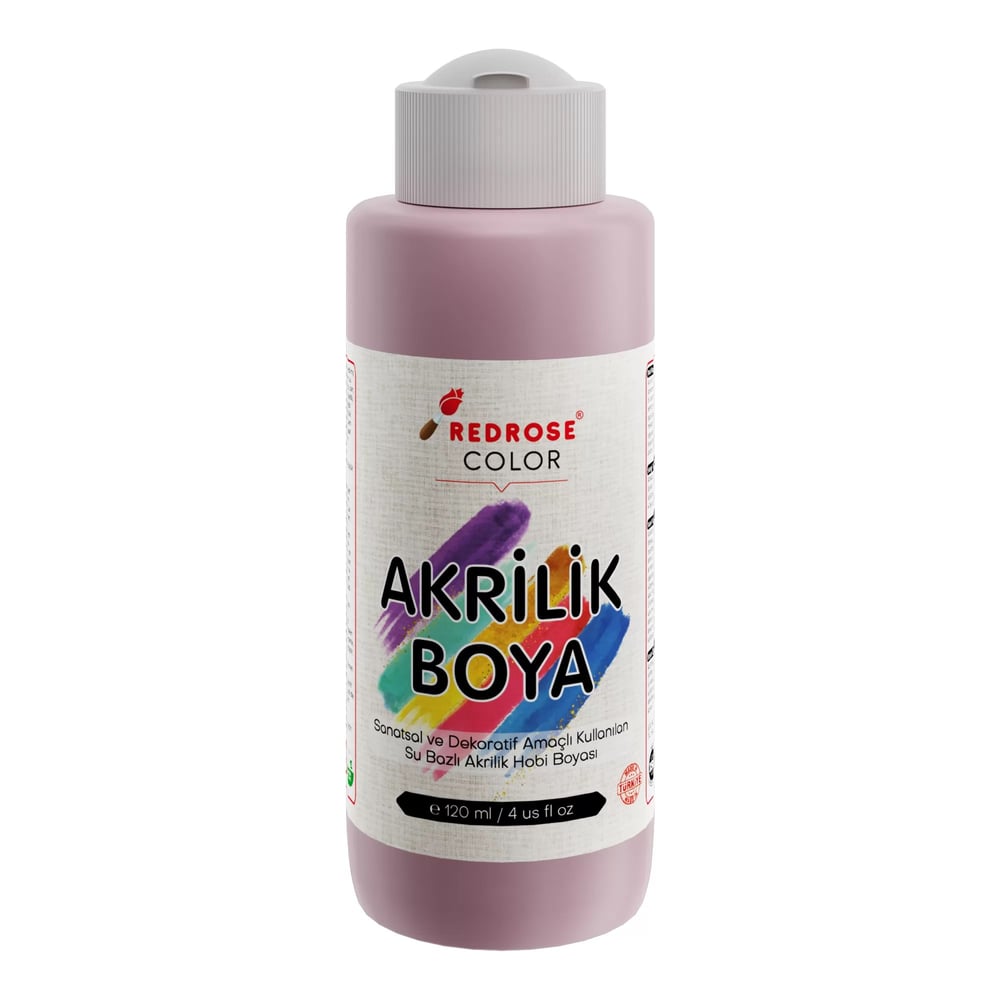 Açık Pembe Akrilik Boya 120ml