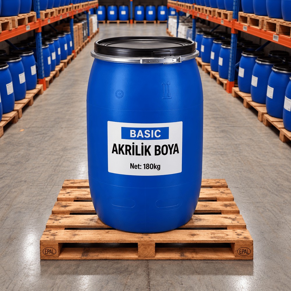 Basic Akrilik Boya 180kg Varil