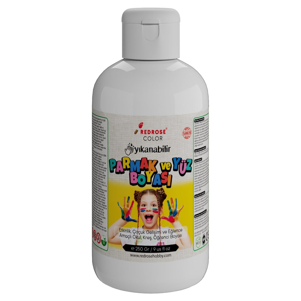 Beyaz Parmak Boyası 250gr