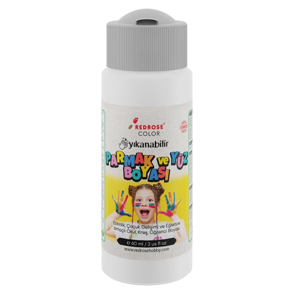 Beyaz Parmak Boyası 60ml