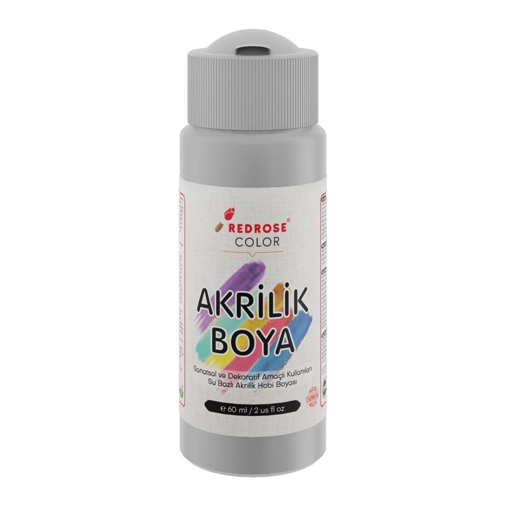 Gri Akrilik Boya 60ml