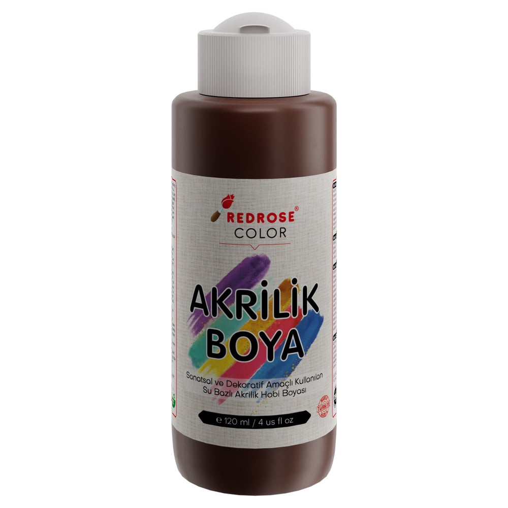 Kahverengi Akrilik Boya 120ml