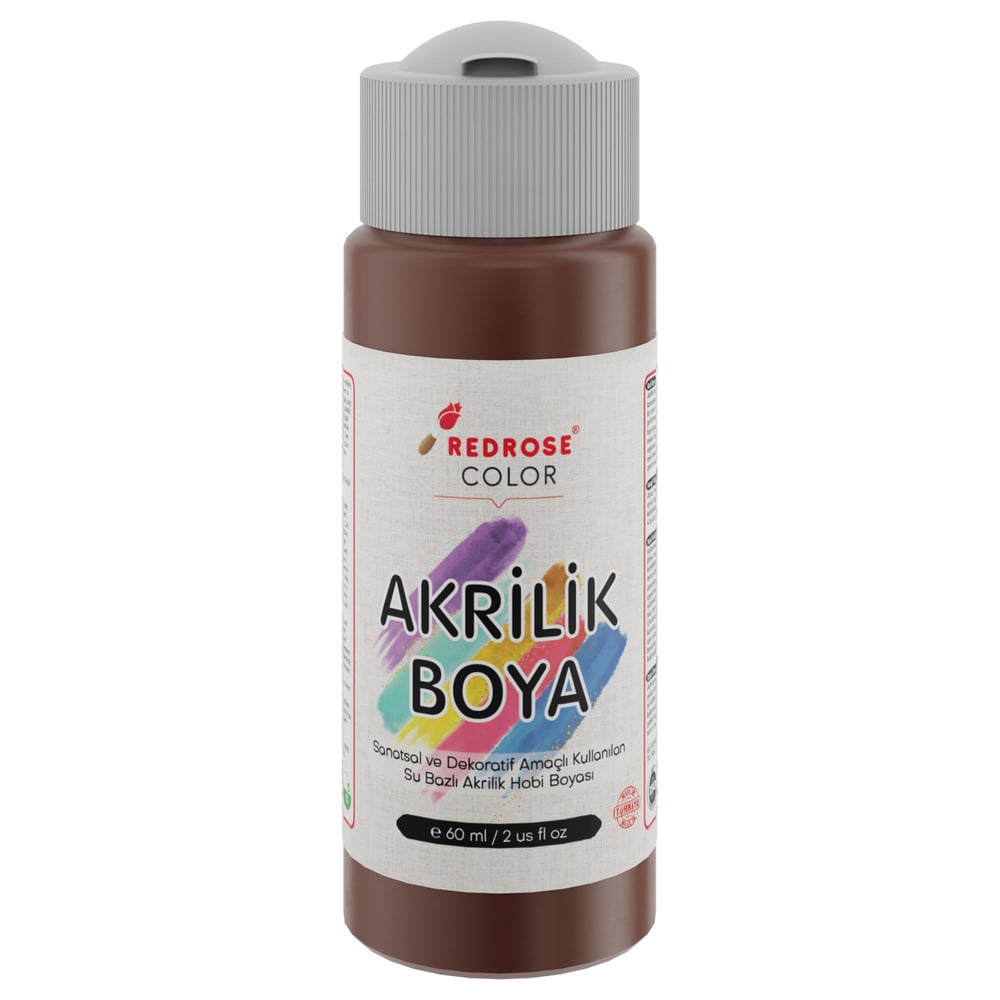 Kahverengi Akrilik Boya 60ml