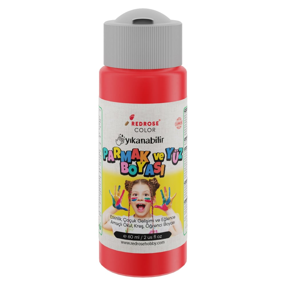 Kırmızı Parmak Boyası 60ml