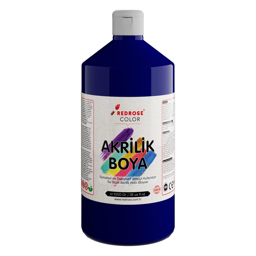 Lacivert Akrilik Boya 1000gr
