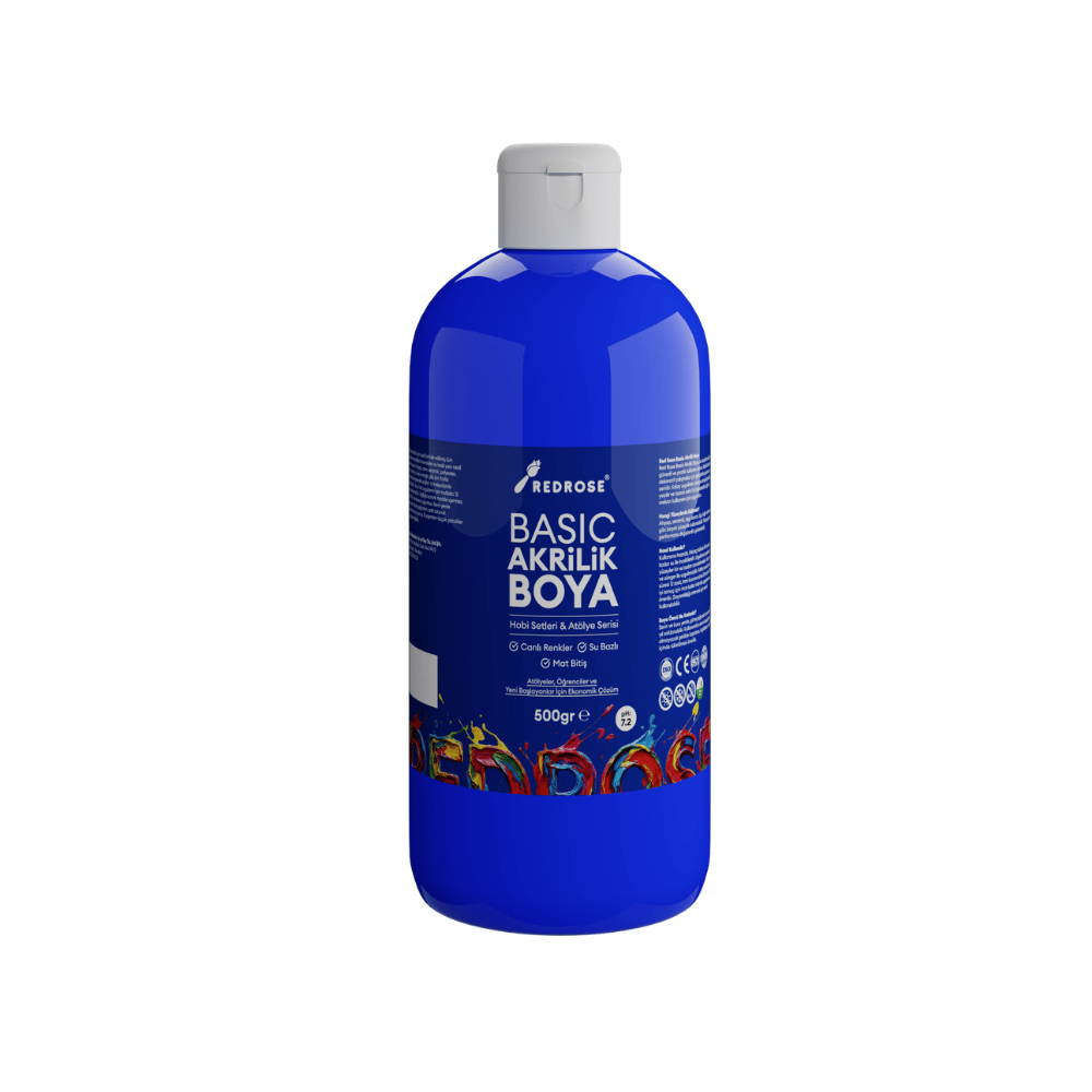 Mavi Basic Akrilik Boya 500gr
