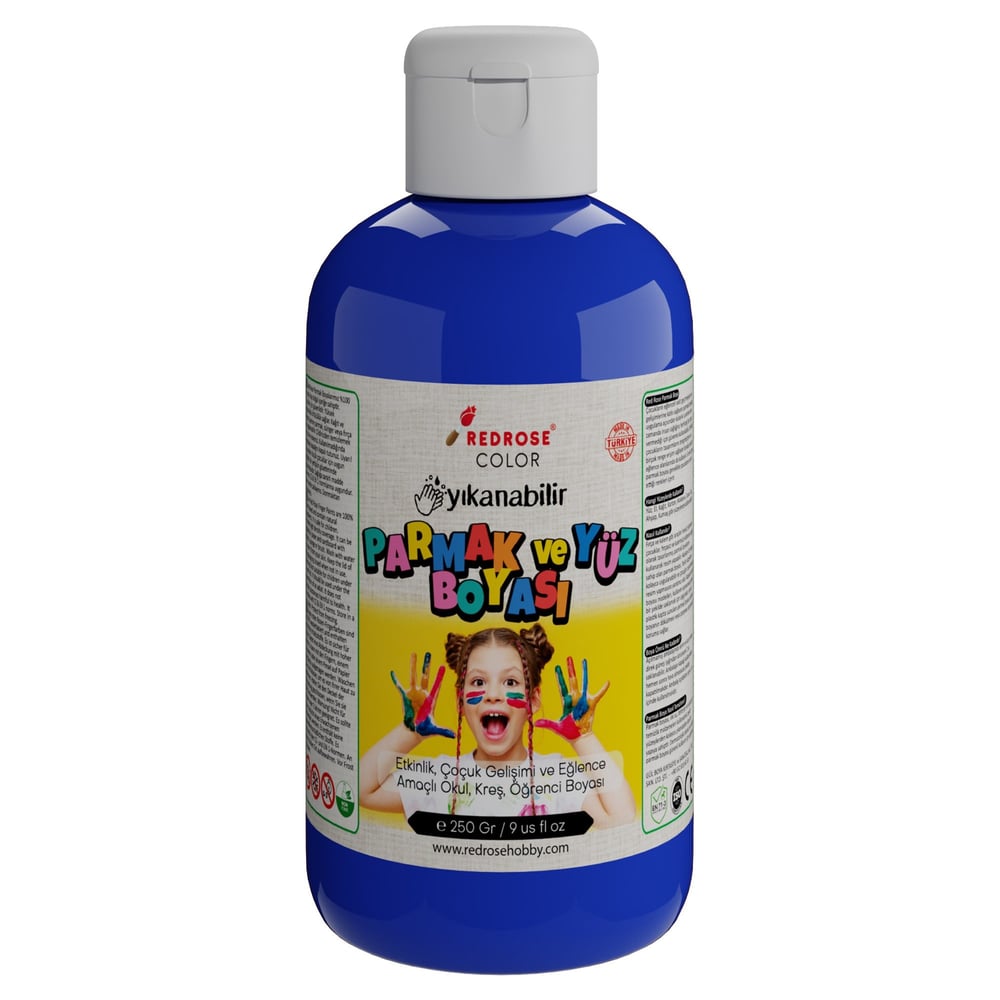 Mavi Parmak Boyası 250gr
