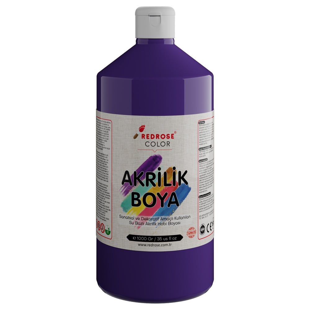 Mor Akrilik Boya 1000gr