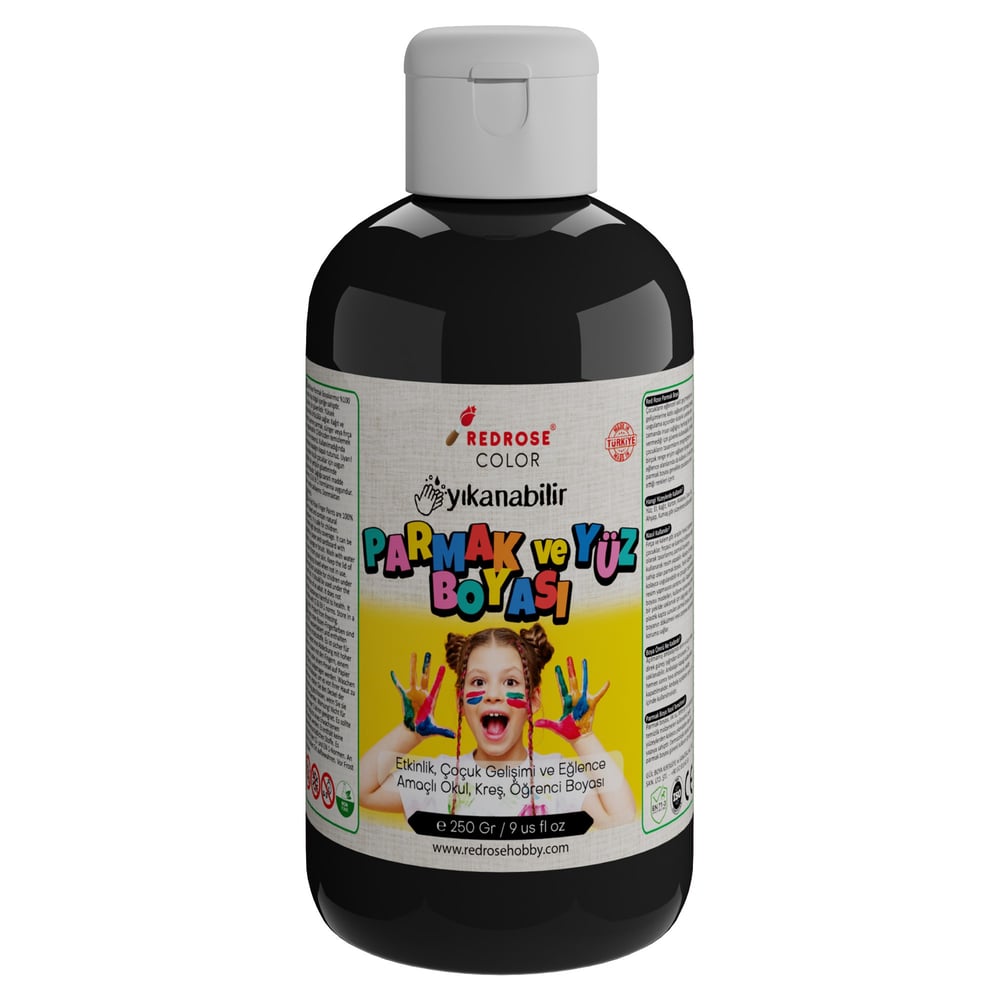 Siyah Parmak Boyası 250gr