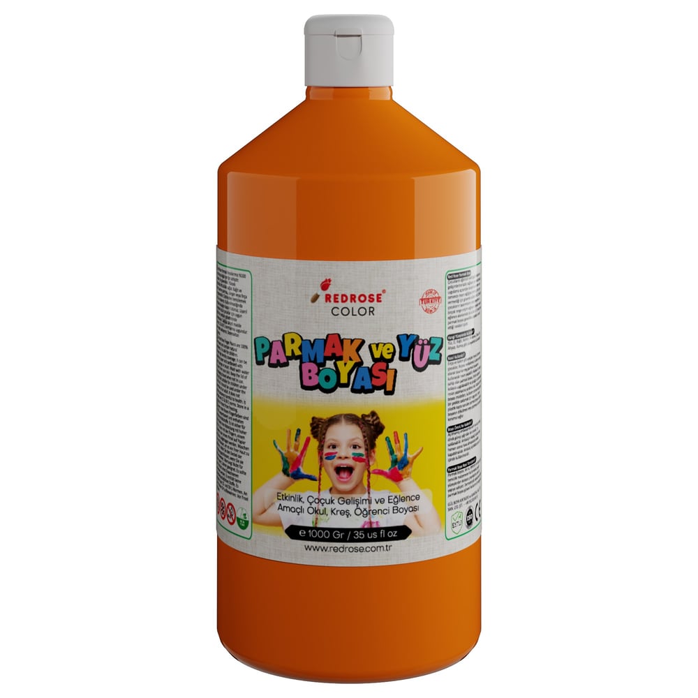 Turuncu Parmak Boyası 1000gr