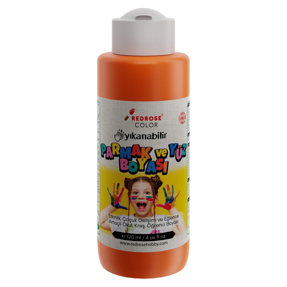 Turuncu Parmak Boyası 120ml