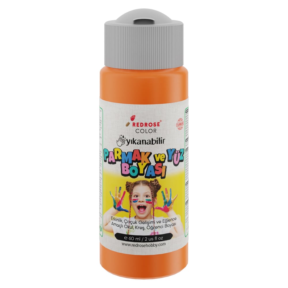 Turuncu Parmak Boyası 60ml