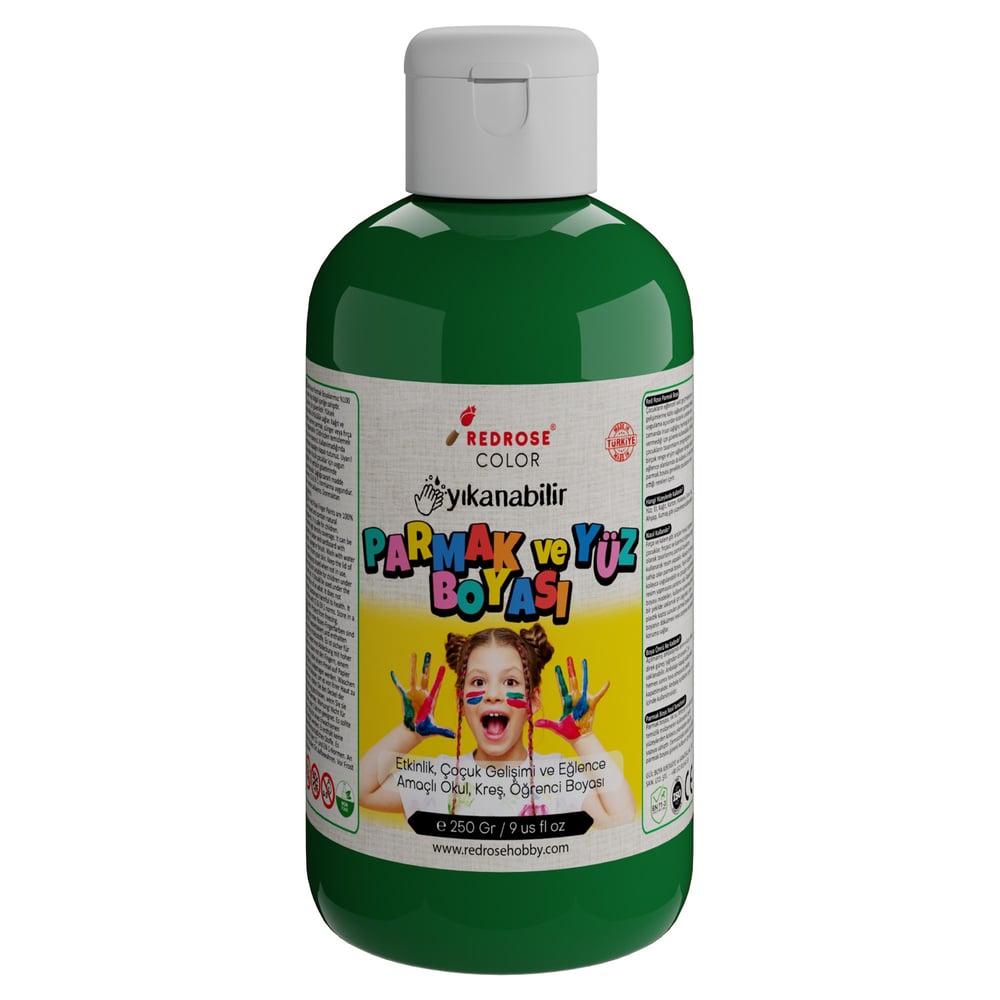 Yeşil Parmak Boyası 250gr